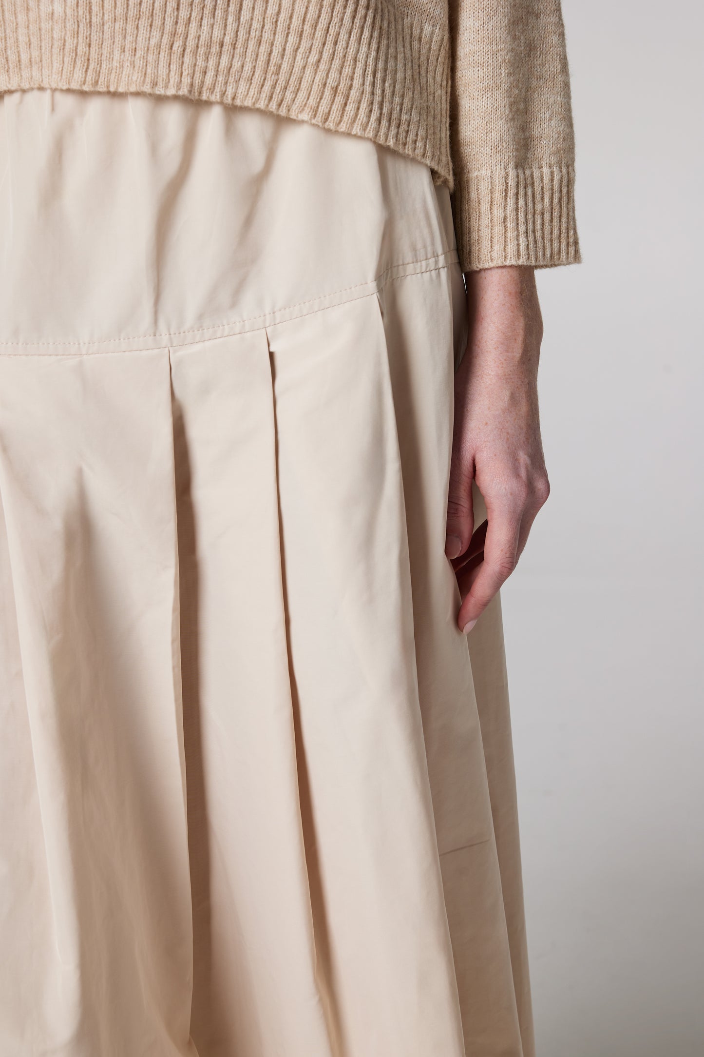 Maxi Skirt With Elastic Waistband