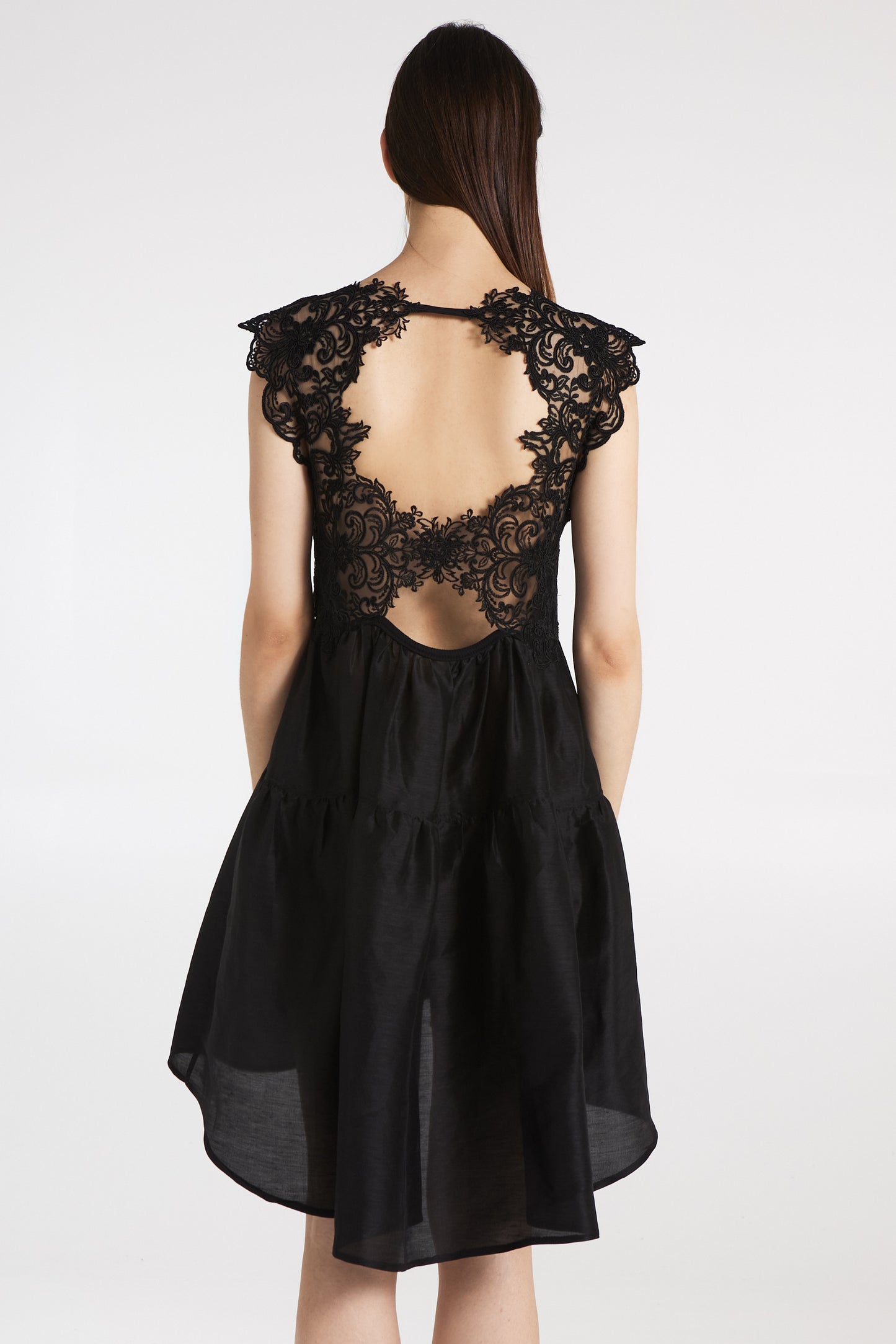 Lace mini dress