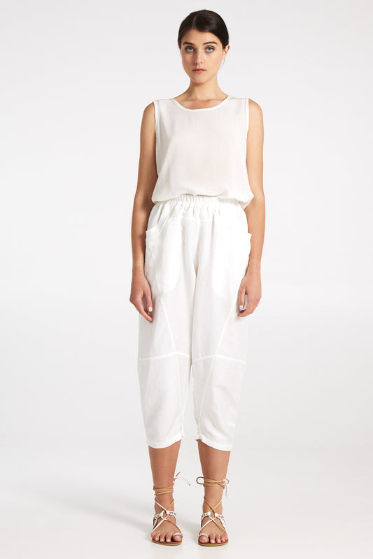 Viscose ankle pants